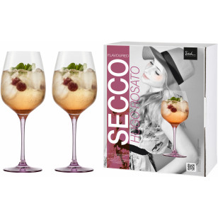 Hugo Glas Rosato Secco Flavoured rosa - 2 Stück im Geschenkkarton