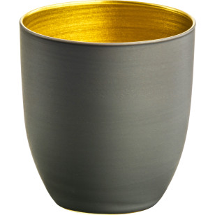 Espressoglas Cosmo collect gold-mocca