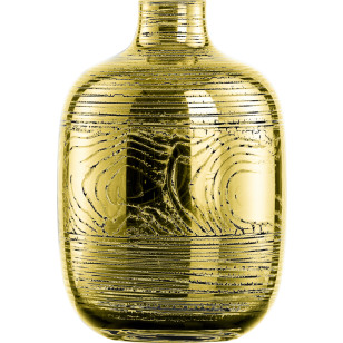 Vase Goldleaf gold 13 CM in Geschenkröhre