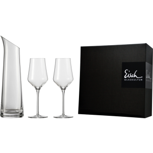 Geschenkset Weißwein Sky SensisPlus mit Karaffe und 2 x Weißweinglas