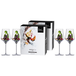 Rotweinglas Sky SENSISPLUS - 4 Stück im Geschenkkarton
