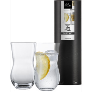 Gin & Tonic Tasting Glas - 2 Stück in Geschenkröhre