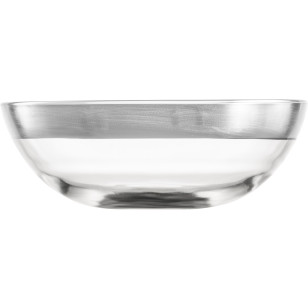 Schale 17 cm silber PURO
