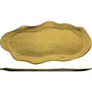 Platte 480 x 265 mm gold Gold Rush