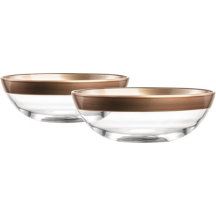 Schale 17 cm Kaya Copper - 2 Stück im Geschenkkarton