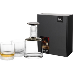 Whisky Set Hamilton mit Karaffe und 2x Whiskyglas - im Geschenkkarton