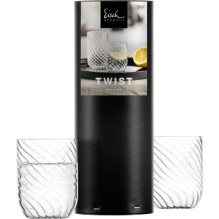 Becher TWIST 270 ml - 2 Stück in Geschenkröhre