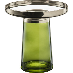 Vase LIV 30 cm grün platin