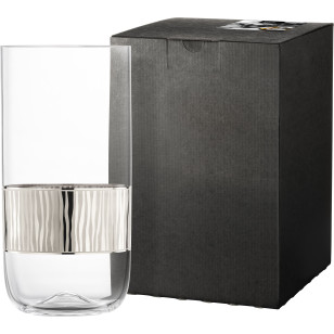 Vase ELIOR platin 25 cm - im Geschenkkarton