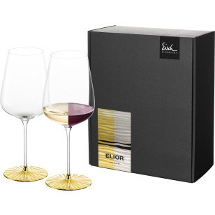 Allroundglas ELIOR SENSISPLUS gold KRAFTVOLL & REICHHALTIG - 2 Stück im Geschenkkarton
