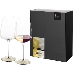 Allroundglas ELIOR SENSISPLUS platin KRAFTVOLL & REICHHALTIG - 2 Stück im Geschenkkarton