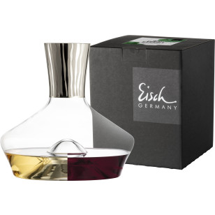 Dekantierkaraffe ELIOR platin im Geschenkkarton