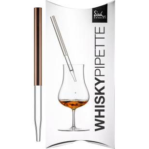 Whisky-Pipette kupfer Gentleman im Geschenkkarton