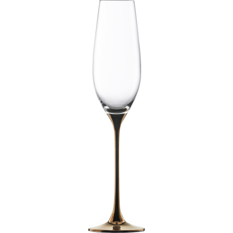 Eisch Glasshop Stück ml | Exklusiv- Geschenk Champagner 2 180 Sektglas kupfer