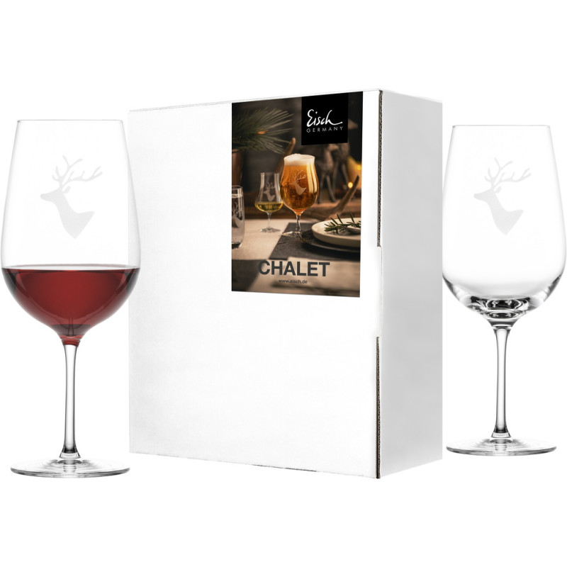 Eisch Champagner Exklusiv – 2 Calici Da Spumante Con Rivestimento In Platino, In Cristallo, Confezione Regalo