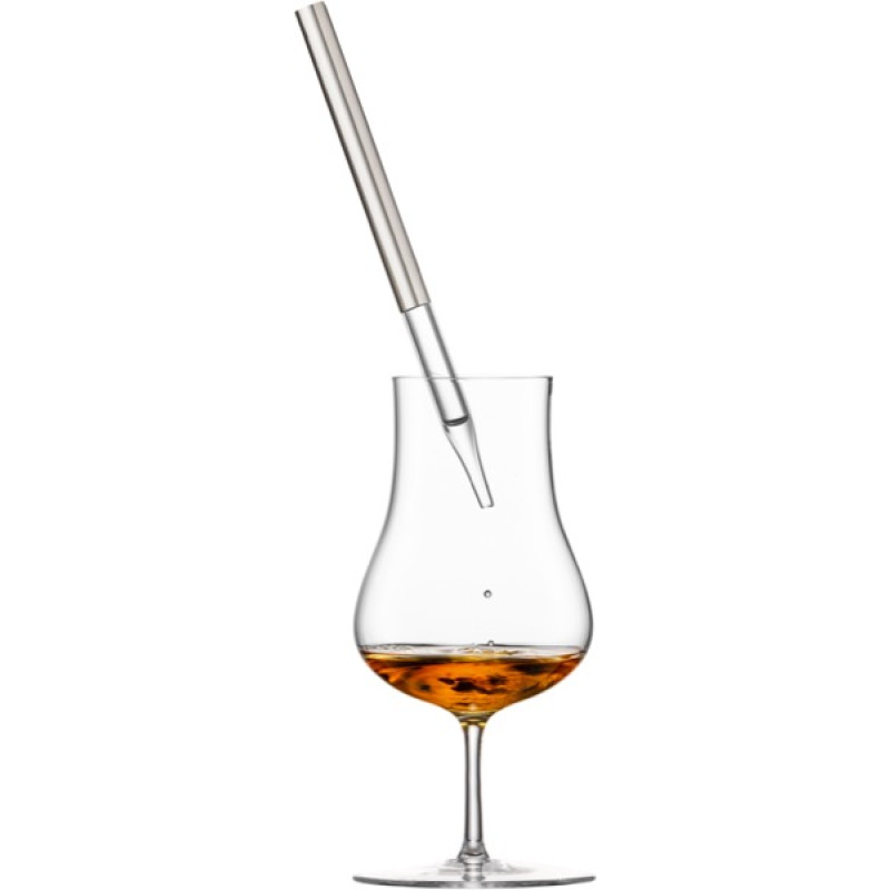 Eisch Whisky- / Rum-Pipette Ceremony Verdünnungspipette Tasting Platin 78699211