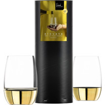 Allround/Wein-Becher Weißweinglas ELEVATE gold - 2 Stück in Geschenkröhre