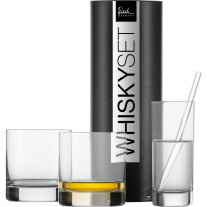 Whisky Set Gentleman in Geschenkröhre