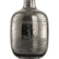 Vase Goldleaf platin 13 CM in Geschenkröhre