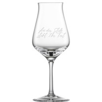 Malt-Whiskyglas-Set Jeunesse in Geschenkröhre mit Gravur