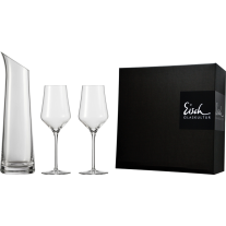 Geschenkset Weißwein Sky SensisPlus mit Karaffe und 2 x Weißweinglas