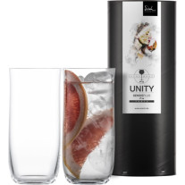 Longdrinkglas Unity Sensis plus - 2 Stück in Geschenkröhre