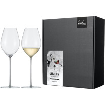 Champagnergläser mit Moussierpunkt Unity SENSISPLUS 400 ml - 2 Stück im Geschenkkarton