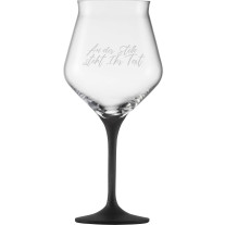 Kelch 435 ml Craft Beer Experts Black – 2 Stück in Geschenkröhre mit Gravur
