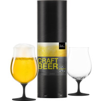 Craft Beer Kelche CRAFT BEER EXPERTS BLACK - 2 Stück in Geschenkröhre