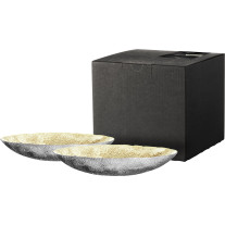 Schale 21 cm SEN SILVER – 2 Stück im Geschenkkarton