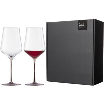 Bordeauxgläser Ravi Platin 620 ml - 2 Stück im Geschenkkarton