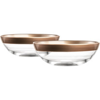 Schale 17 cm Kaya Copper - 2 Stück im Geschenkkarton