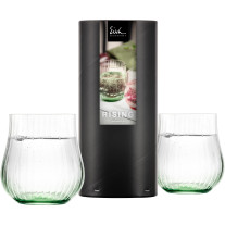 Allround Becher RISING dunkelgrün – 2 Stück in Geschenkröhre