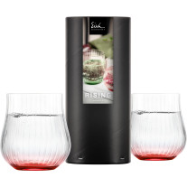 Allround Becher RISING rot – 2 Stück in Geschenkröhre