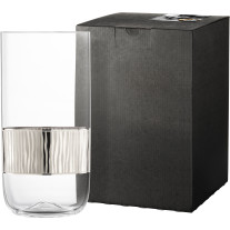 Vase ELIOR platin 25 cm - im Geschenkkarton