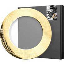 Teller ELIOR gold 32 cm – im Geschenkkarton