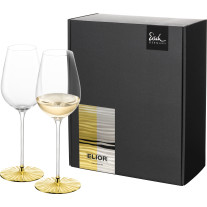 Allroundglas ELIOR SENSISPLUS gold ERFRISCHEND & LEICHT - 2 Stück im Geschenkkarton