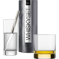 Whiskyglas Geschenk-Set Gentleman