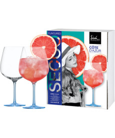 Trinkgläser Côte d`Azur Secco Flavoured 735 ml - 2 Stück im Geschenkkarton