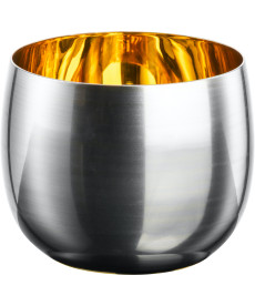 Cappuccinoglas Cosmo collect sun platinum