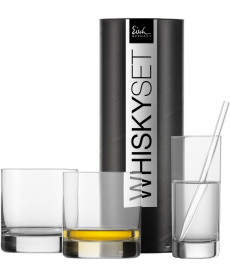 Whisky Set Gentleman in Geschenkröhre