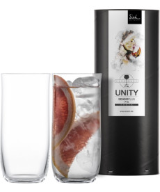 Longdrinkglas Unity Sensis plus - 2 Stück in Geschenkröhre