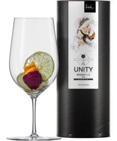 Mineralwasserglas Unity SENSISPLUS in Geschenkröhre