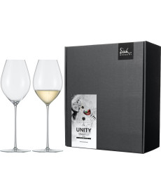 Champagnergläser mit Moussierpunkt Unity SENSISPLUS 400 ml - 2 Stück im Geschenkkarton