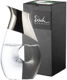 Krug CELEBRATION NO DROP platin mit Durchgriff im Geschenkkarton