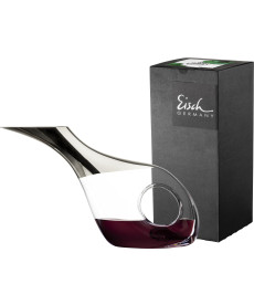 Dekantierente CELEBRATION NO DROP platin im Geschenkkarton