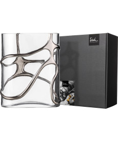 Vase Stargate platin 29,7 cm im Geschenkkarton