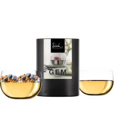 Dessertschale GEM gold - 2 Stück in Geschenkröhre