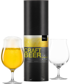 Craft Beer Kelche CRAFT BEER EXPERTS - 2 Stück in Geschenkröhre