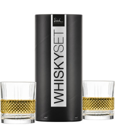 Whiskybecher GLEN gold – 2 Stück in Geschenkröhre